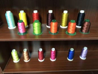 Cores do segmento bordado